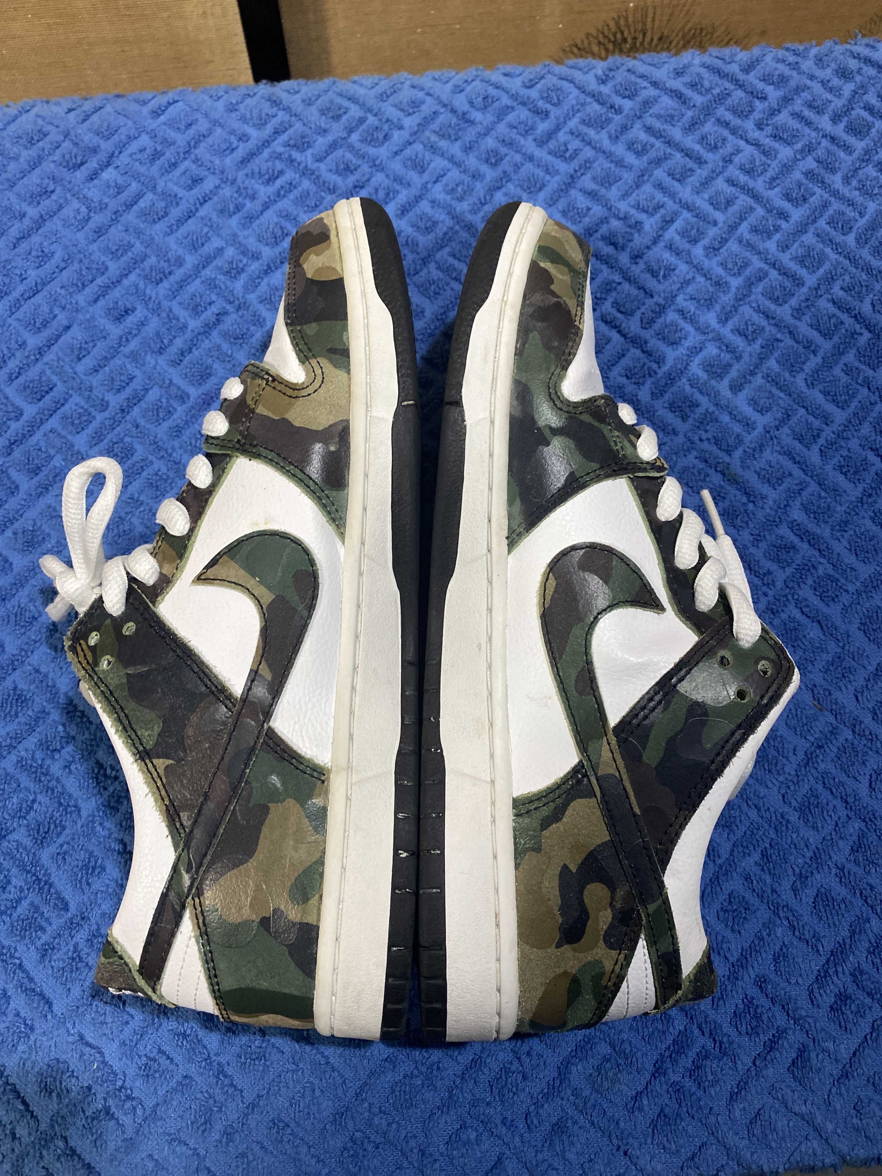 Nike SB Dunk Low Pro "Camo Legion Green"