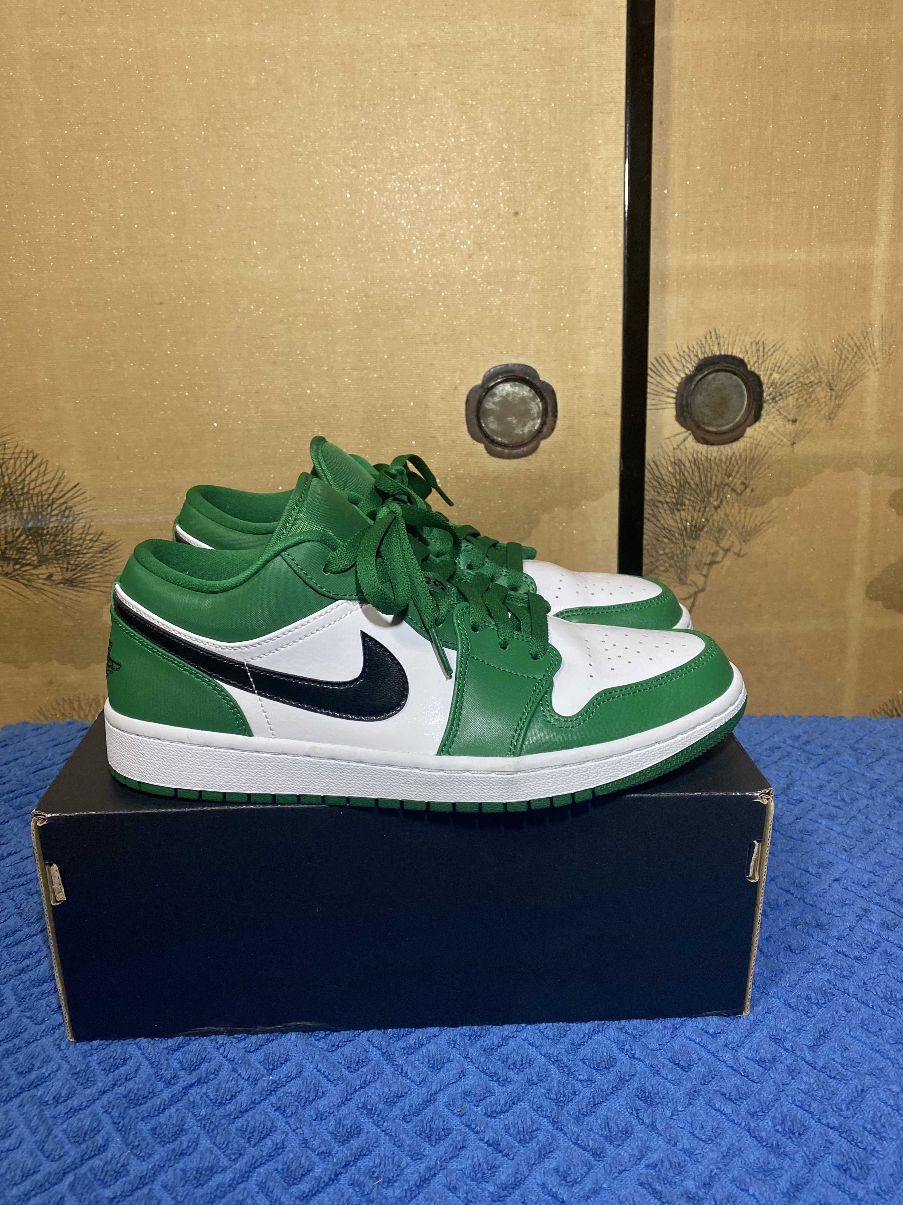 Nike Air Jordan 1 Low "Pine Green/White"