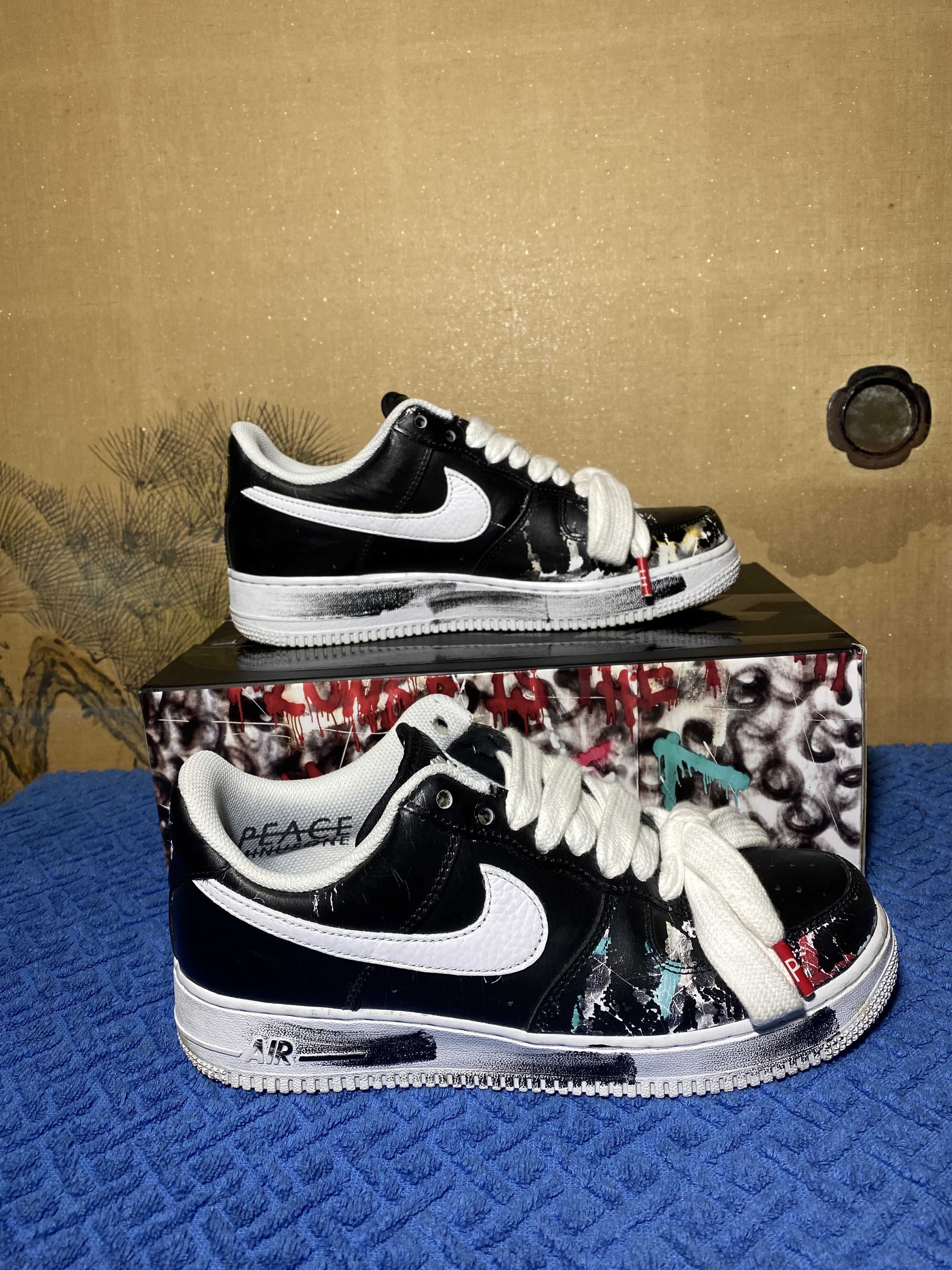 PEACEMINUSONE × Nike Air Force 1 Low Para Noise "Black" / G-DRAGON