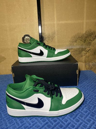 NIKE AIR JORDAN 1 LOW "PINE GREEN/WHITE"