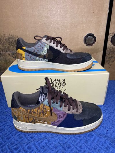 Travis Scott × Nike Air Force 1 Low Cactus Jack "Multi Color"