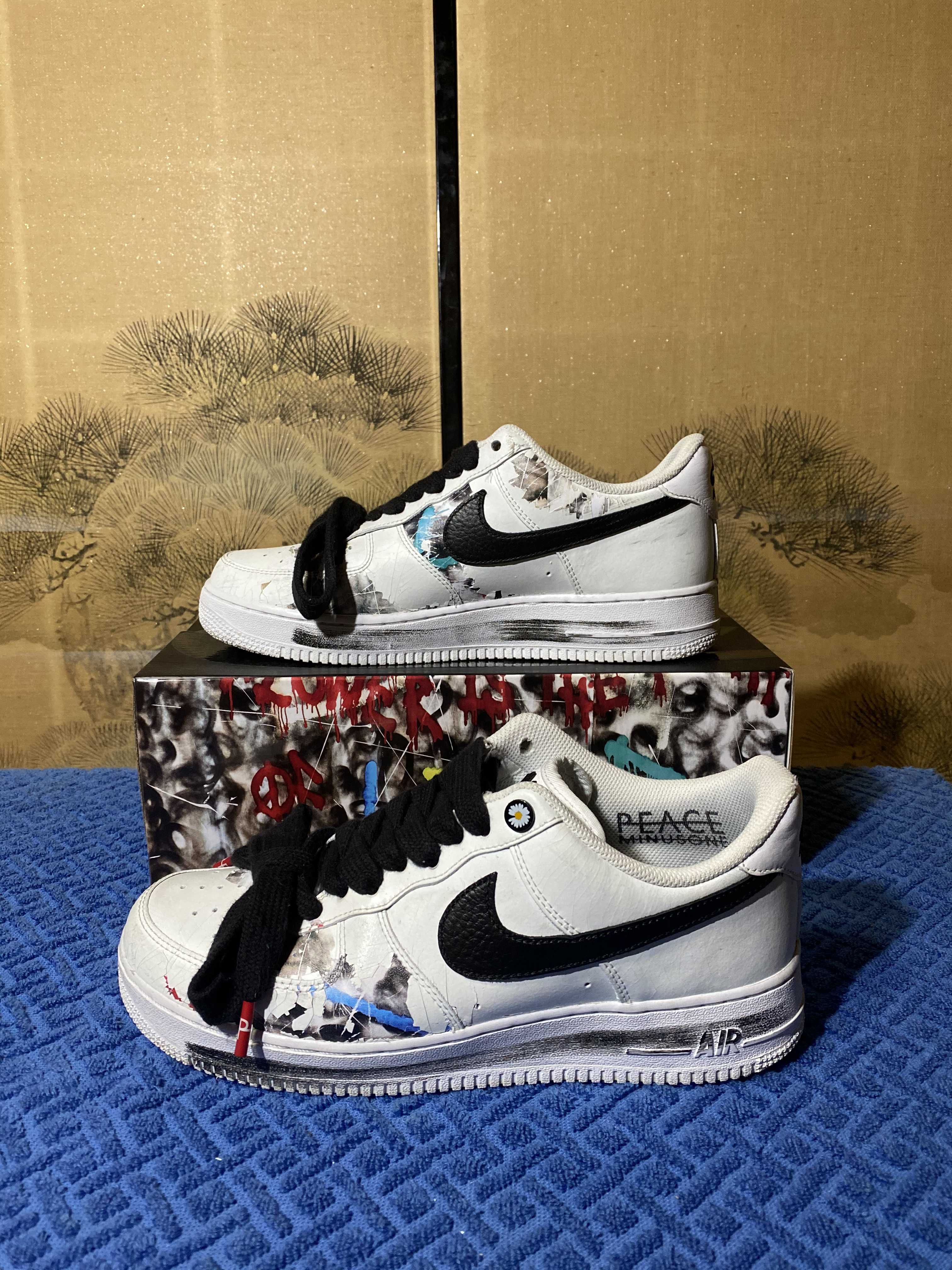 PEACEMINUSONE × Nike Air Force 1 Low "Para-noise/White/Black" / G-DRAGON