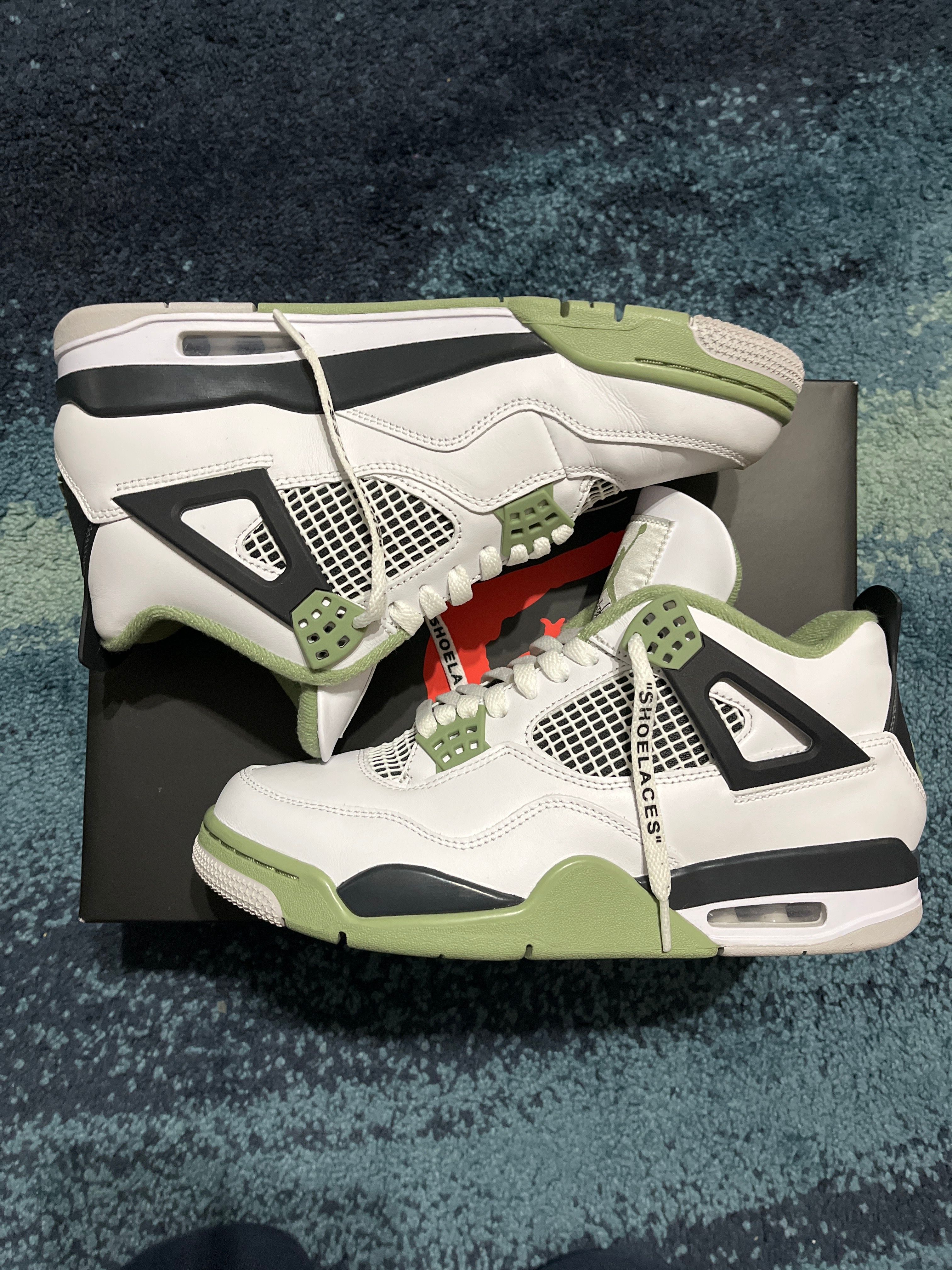 Nike Women's Air Jordan 4 "Oil Green"