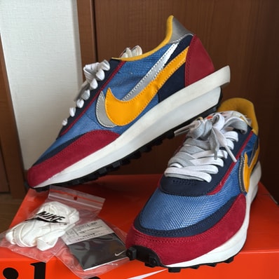 sacai × Nike LDV Waffle "Red/Blue"