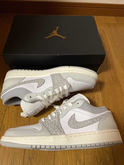 Nike Air Jordan 1 Low PRM "Elephant Print/Safari"