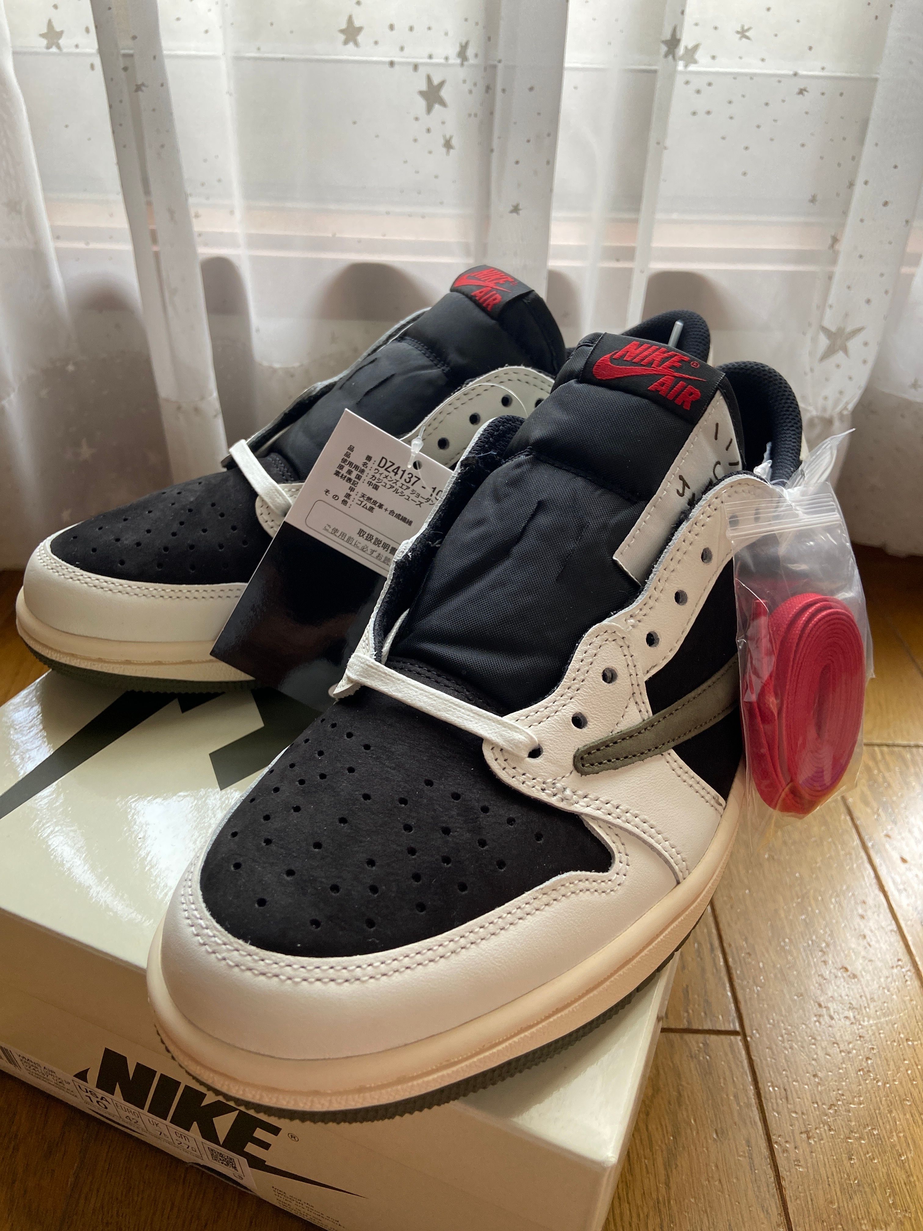 Travis Scott × Nike Women's Air Jordan 1 Low OG "Medium Olive"