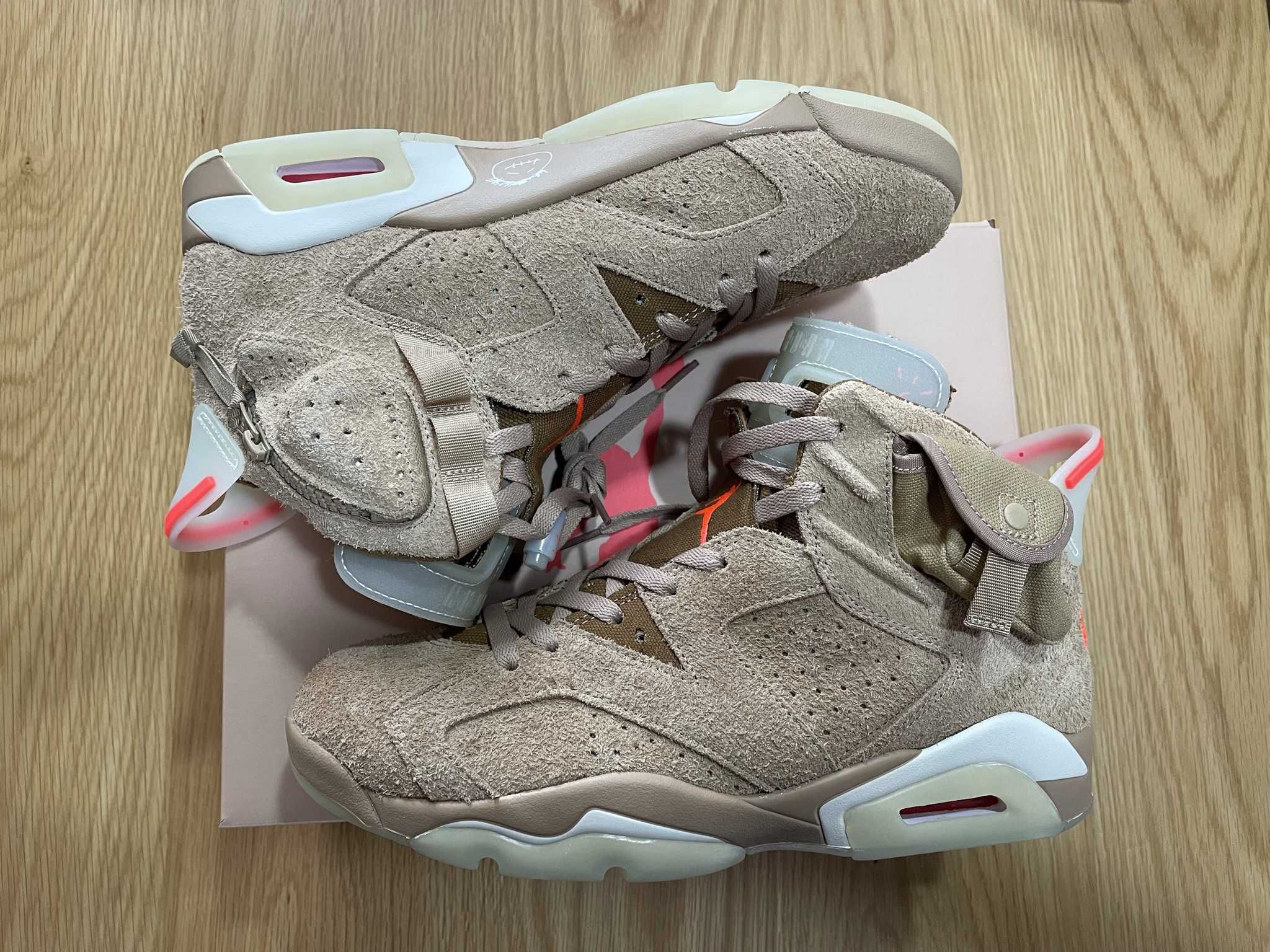 Travis Scott × Nike Air Jordan 6 "British Khaki"