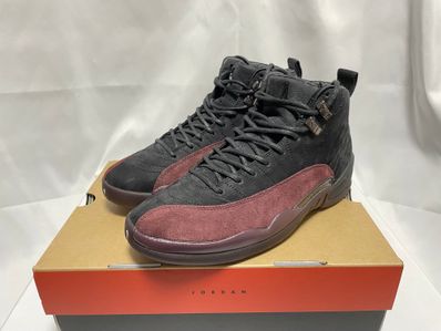 A Ma Maniere × Nike Women's Air Jordan 12 "Black and Burgundy Crush"