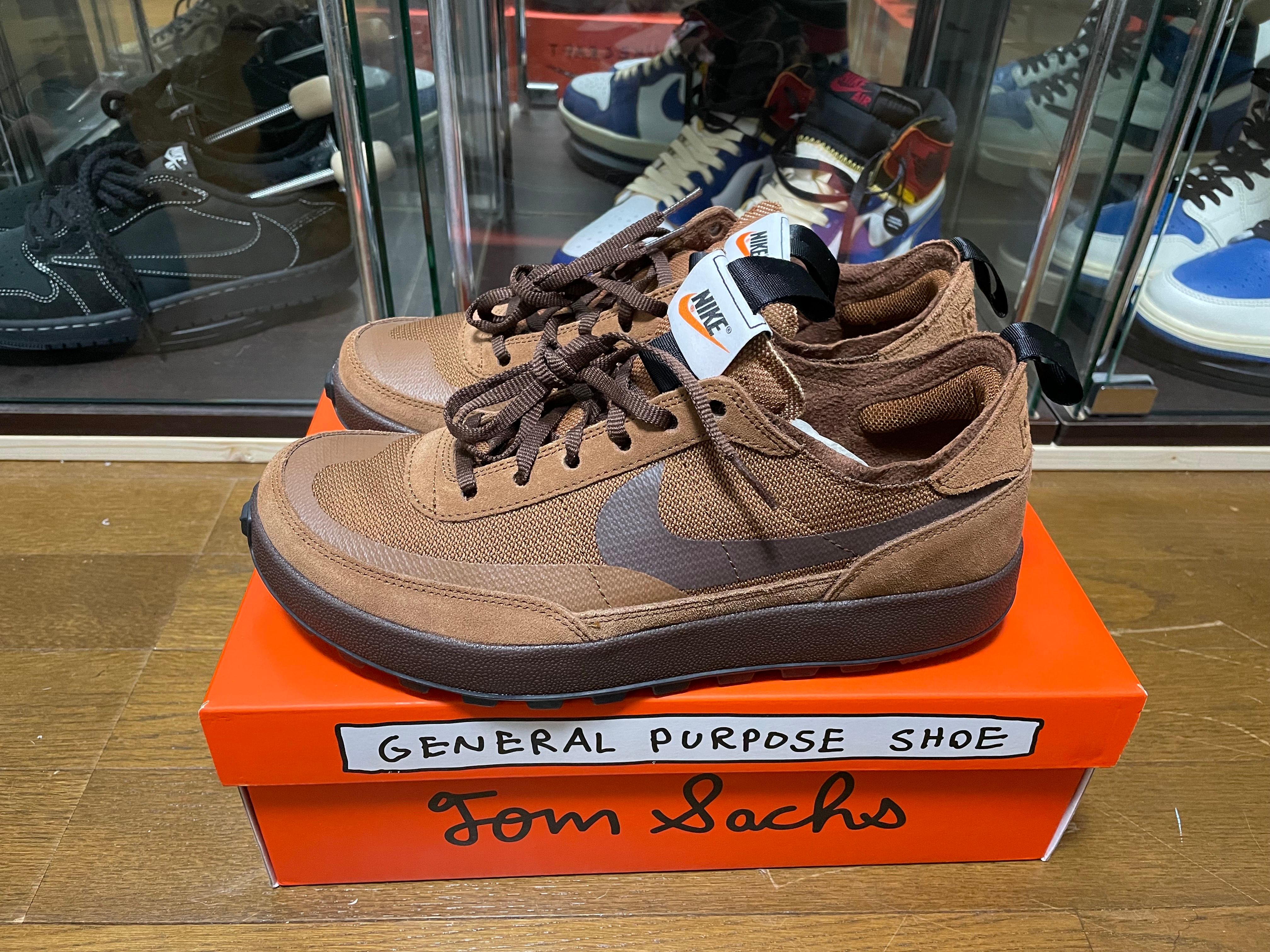 Tom Sachs × NikeCraft Women's General Purpose Shoe "Brown"