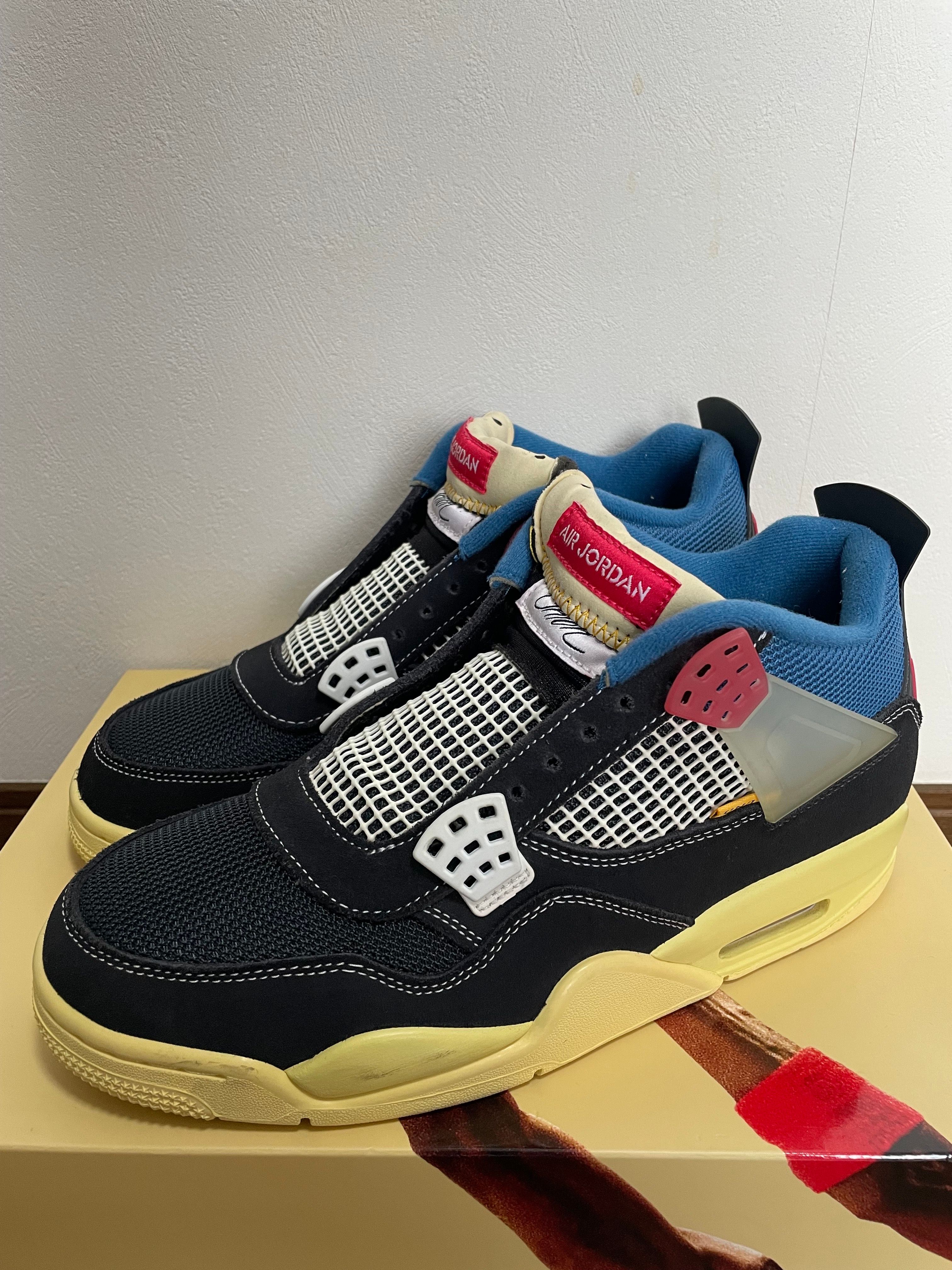 UNION × NIKE AIR JORDAN 4 "OFF NOIR"