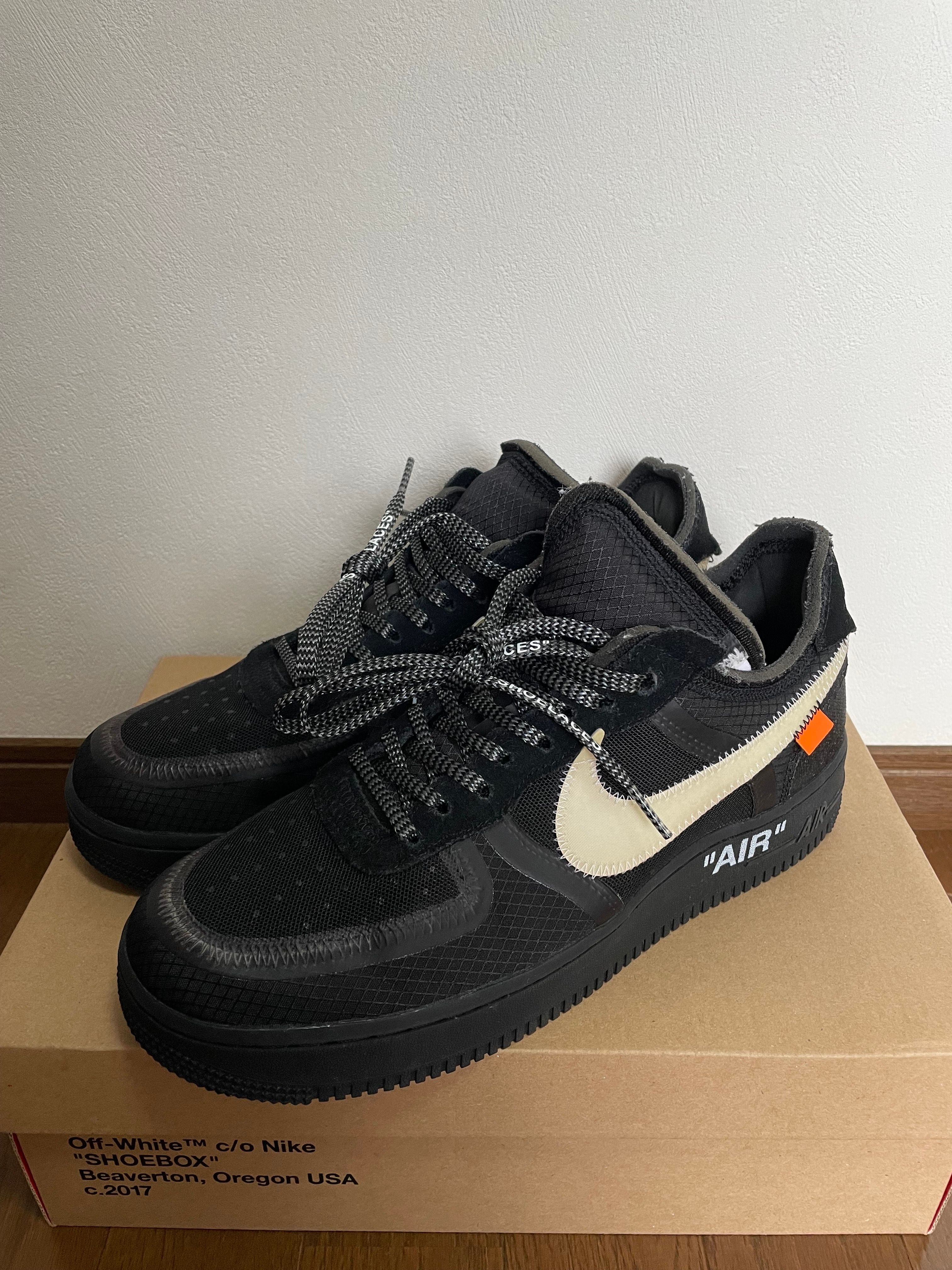 Off-White × Nike Air Force 1 Low "Black"
