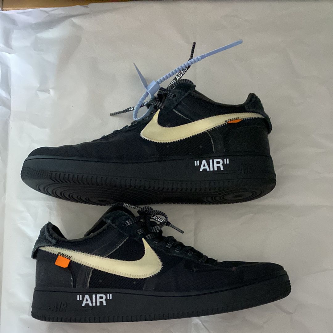 Off-White × Nike Air Force 1 Low "Black"