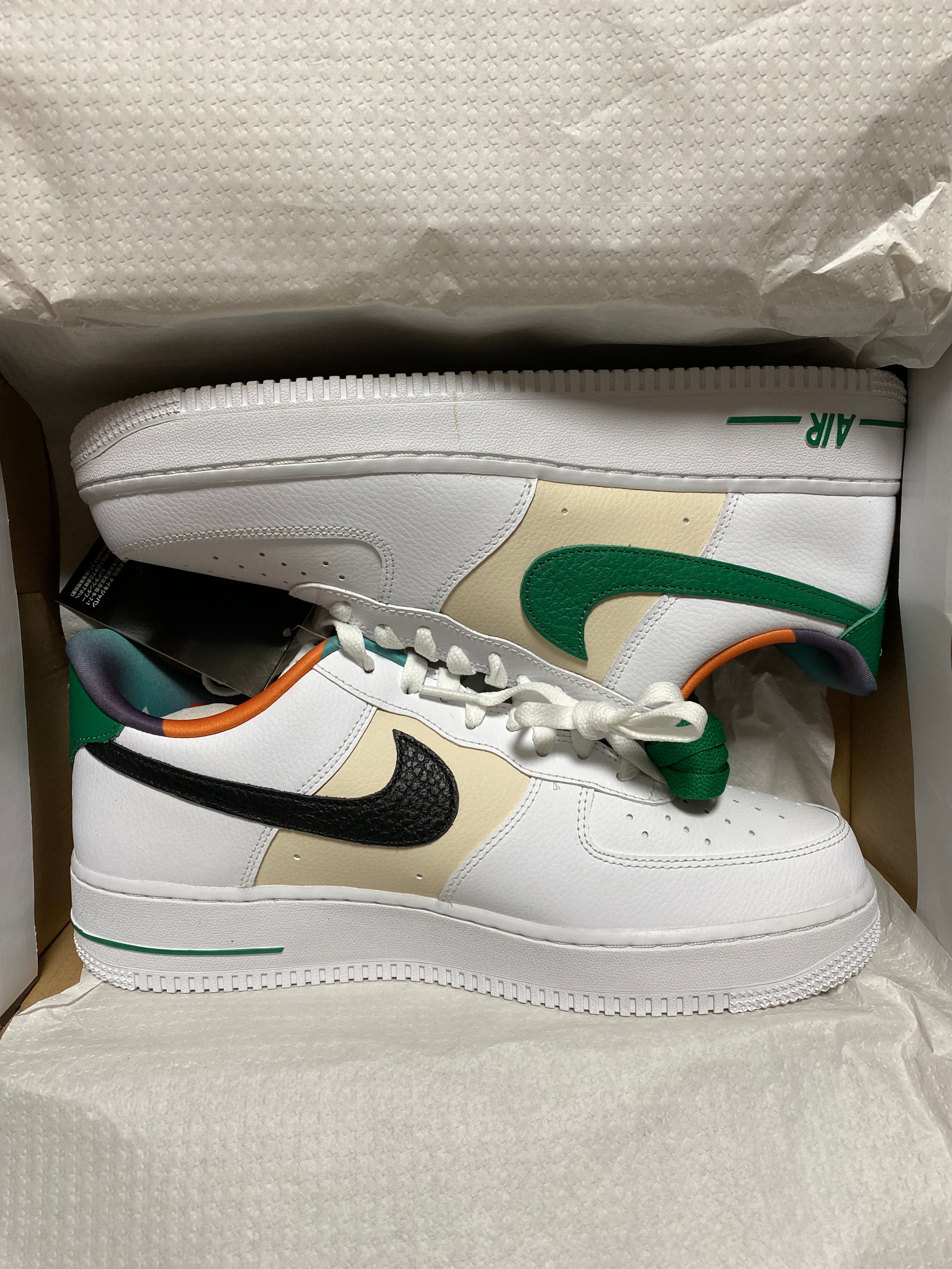 Nike Air Force 1 Low ’07 LV8 EMB "White and Malachite"