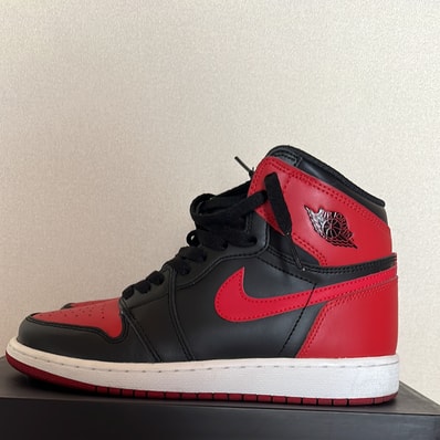 Nike GS Air Jordan 1 Retro High BRED 2016 "BANNED"