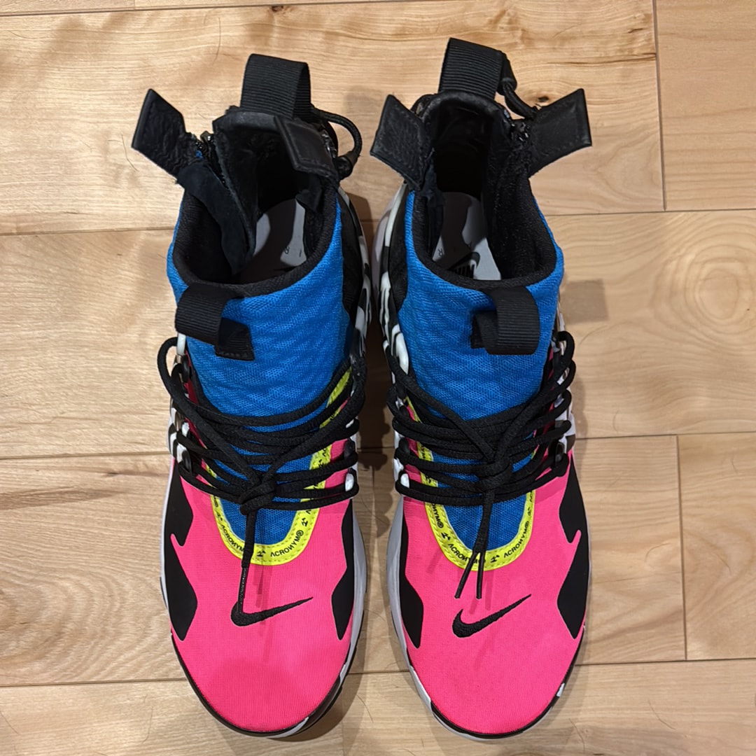 ACRONYM × Nike Air Presto Mid "Hyper Pink"
