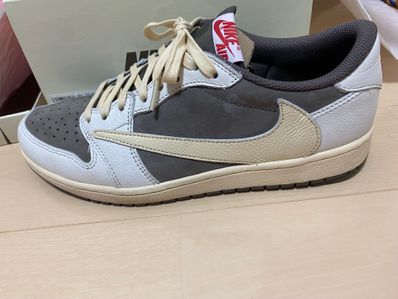 Travis Scott × Nike Air Jordan 1 Low OG SP "Reverse Mocha/Sail and Ridgerock"