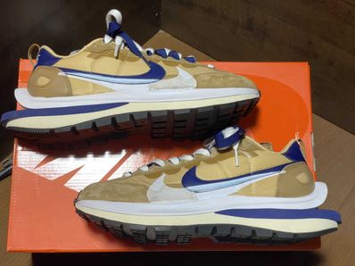 Sacai × Nike Vapor Waffle "Sesame And Blue Void"