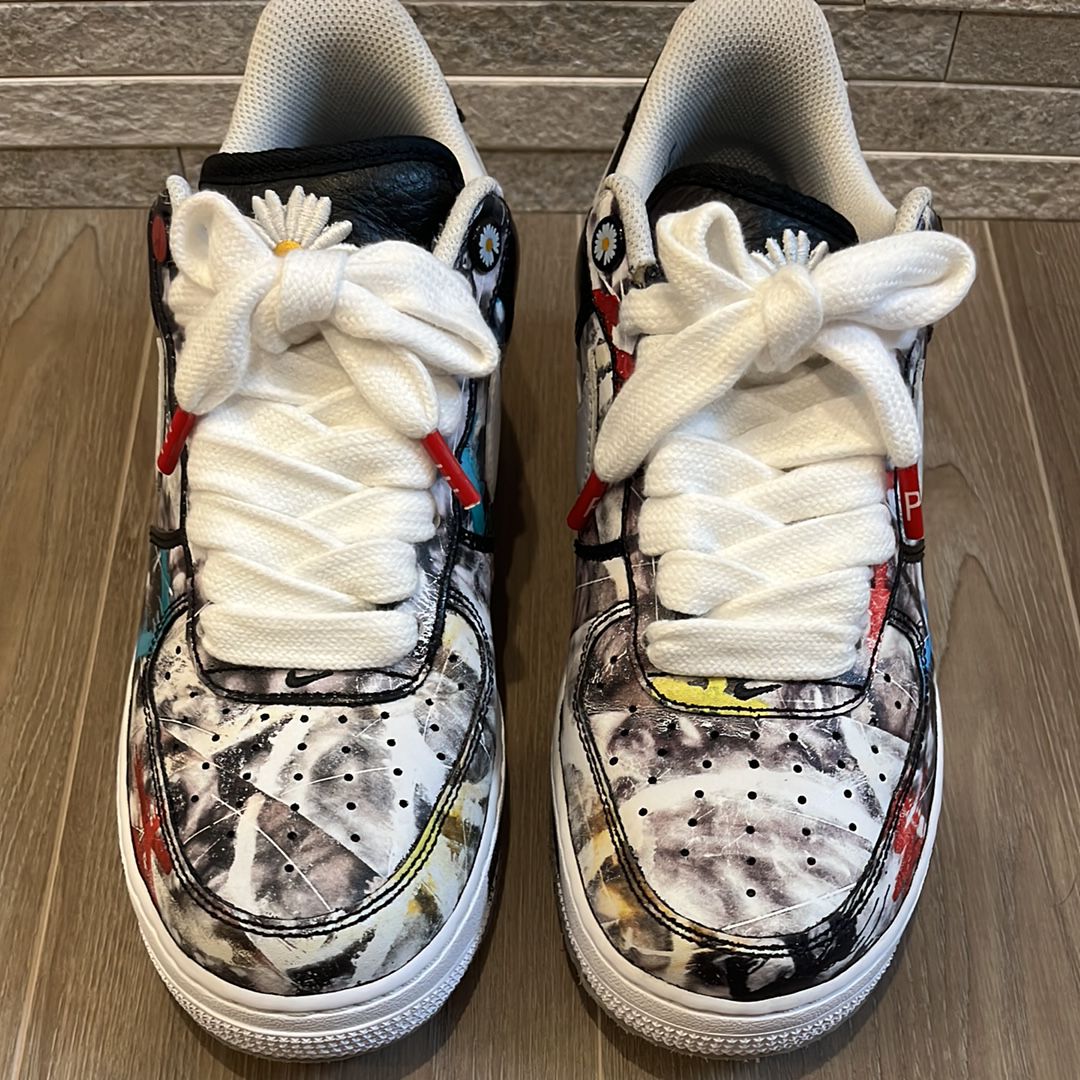 PEACEMINUSONE × Nike Air Force 1 Low Para Noise "Black" / G-DRAGON