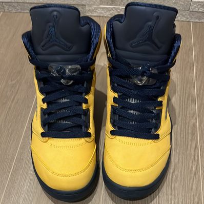 NIKE AIR JORDAN 5 "MICHIGAN"