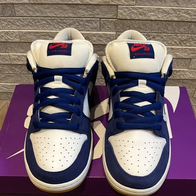 Nike SB Dunk Low "Los Angeles Dodgers/Deep Royal Blue"