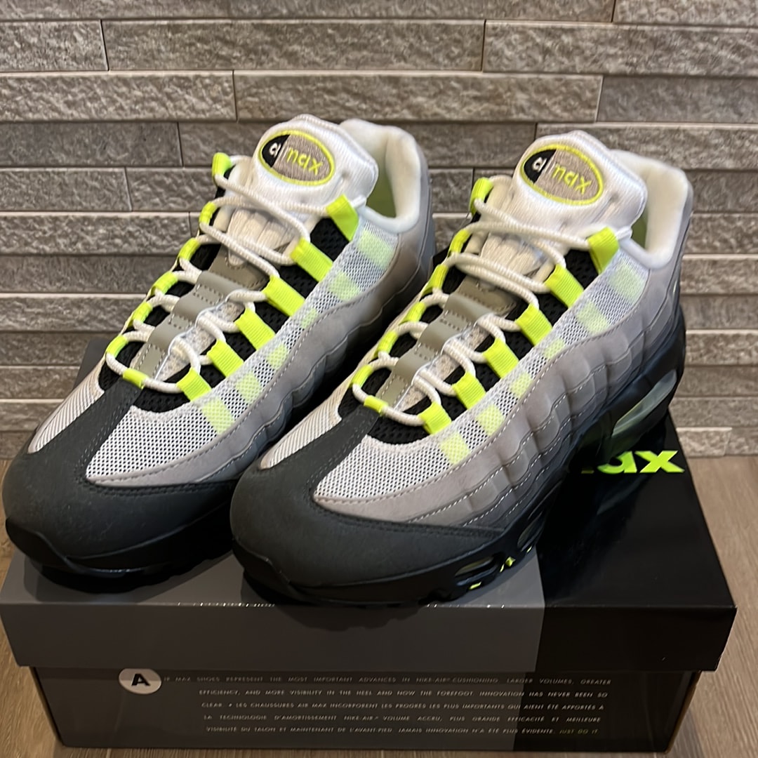 ナイキ エアマックス95 OG ビッグバブル "ネオンイエロー/イエローグラデ" (2025/2026)