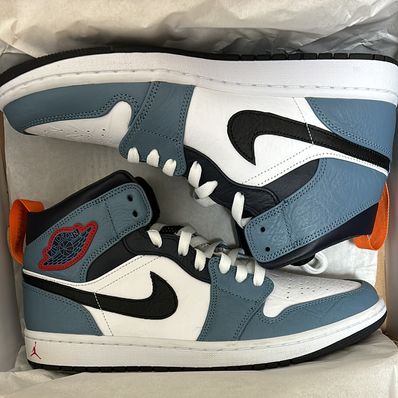 FACETASM × Nike Air Jordan 1 Mid "White/Navy"