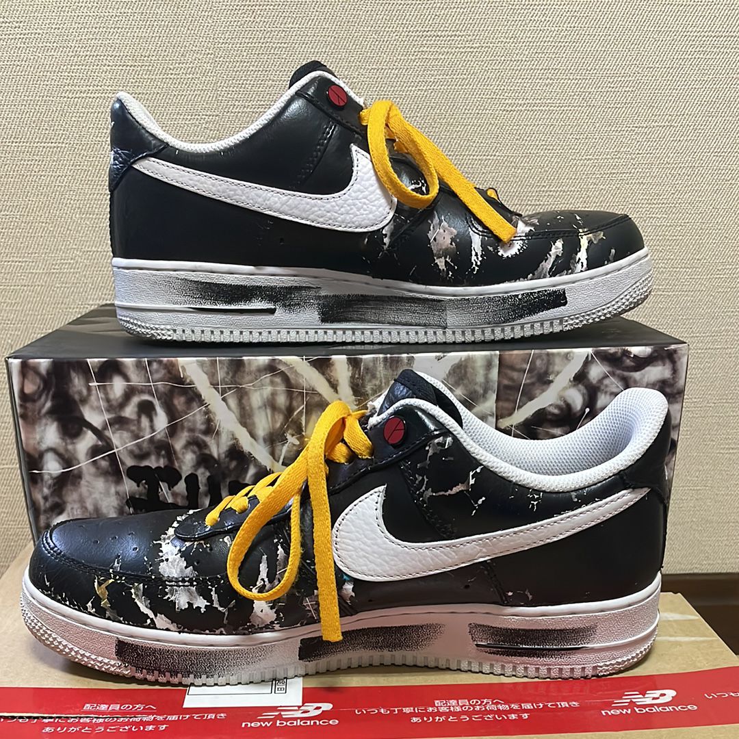 PEACEMINUSONE × Nike Air Force 1 Low Para Noise "Black" / G-DRAGON