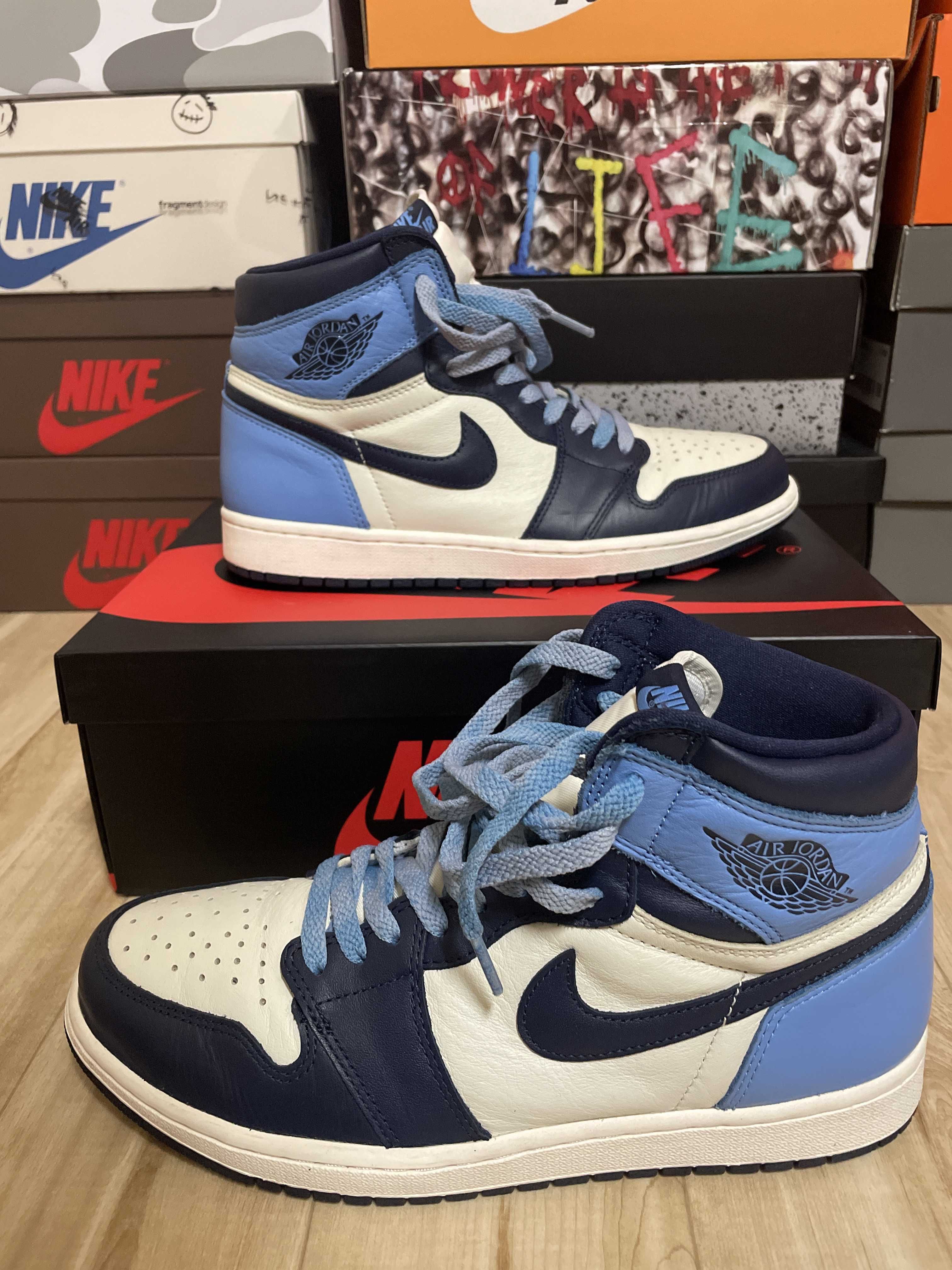 Nike Air Jordan 1 Retro High OG "Obsidian/University Blue"