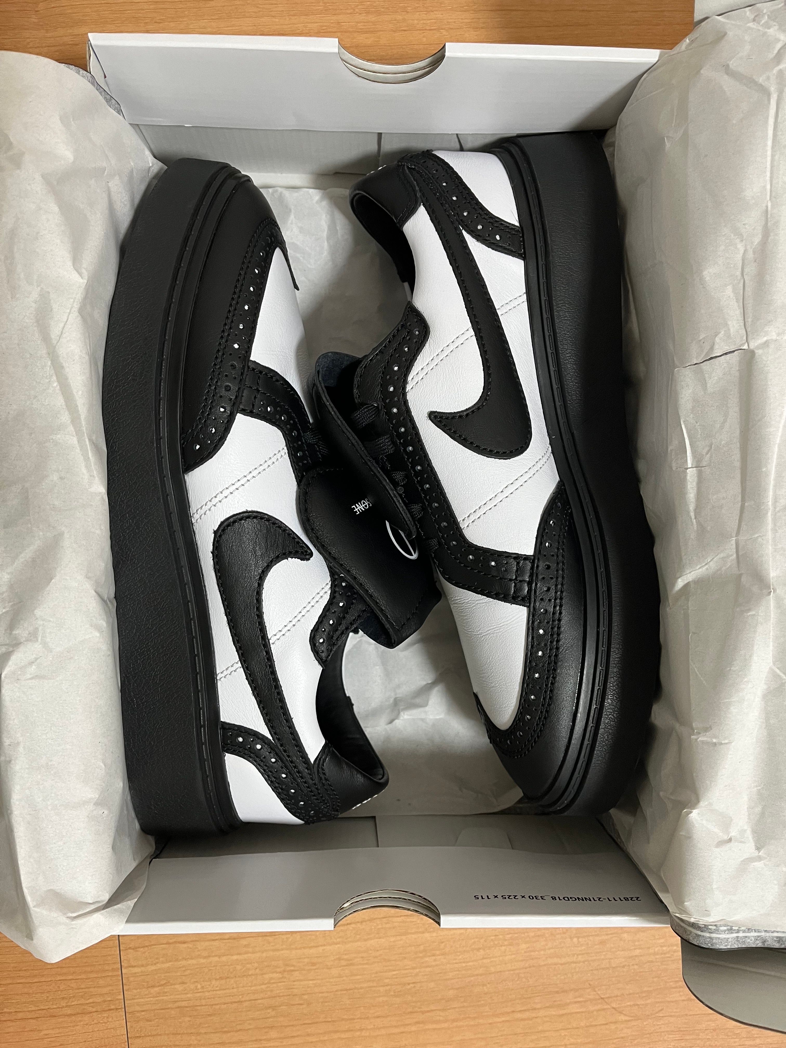 PEACEMINUSONE × Nike Kwondo 1 "Black and White" / G-DRAGON