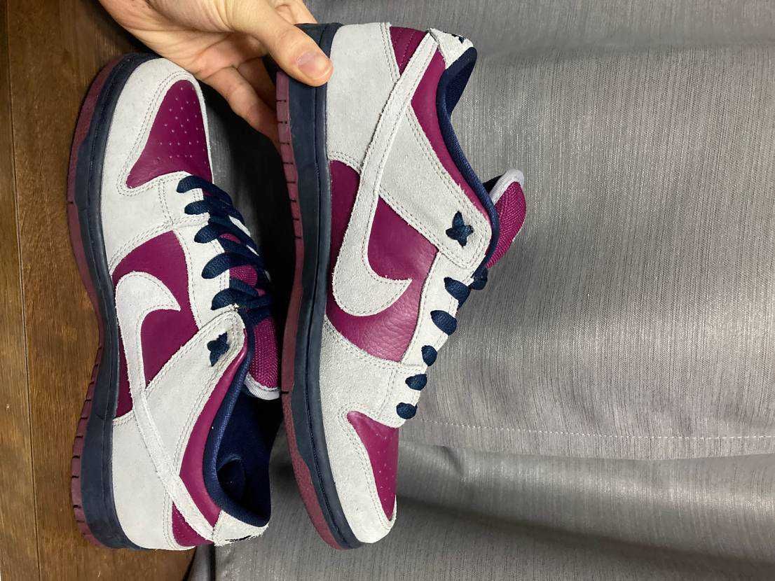 Nike SB Dunk Low Pro "Burgundy/Grey"