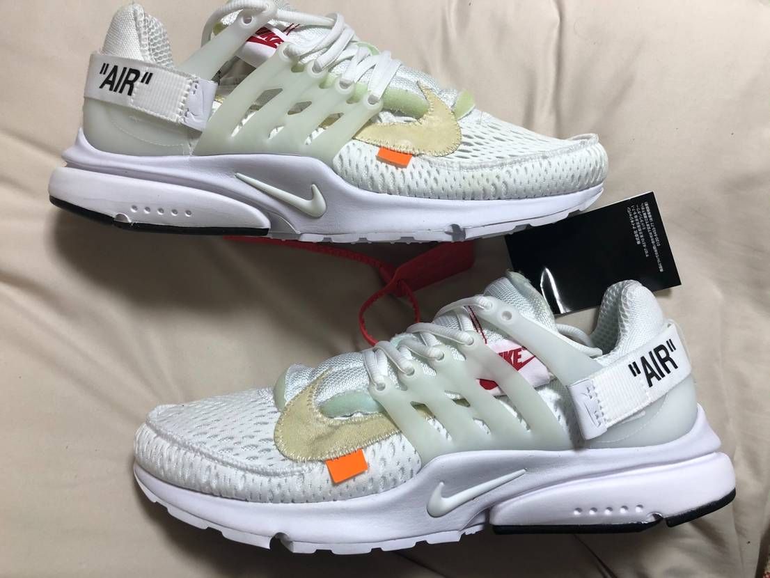 Off-White × Nike Air Presto "White/Black/Cone"