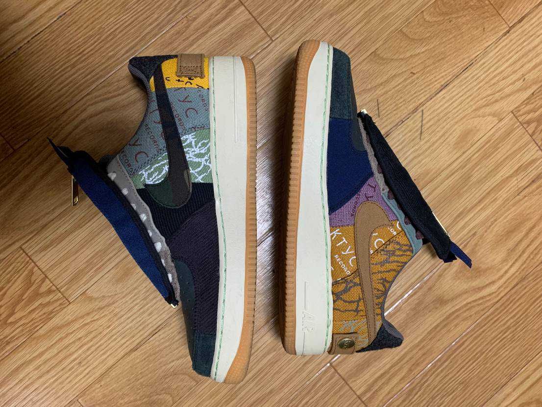 Travis Scott × Nike Air Force 1 Low Cactus Jack "Multi Color"