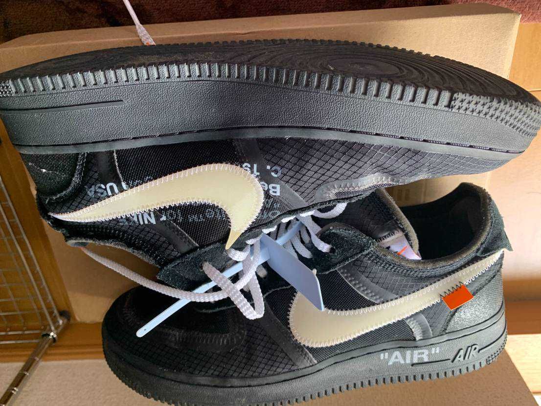 Off-White × Nike Air Force 1 Low "Black"