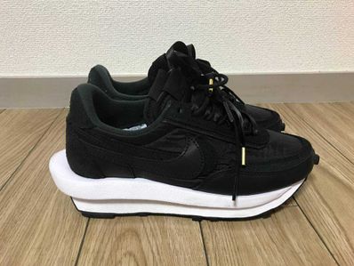 sacai × Nike LDV Waffle "Triple Black"
