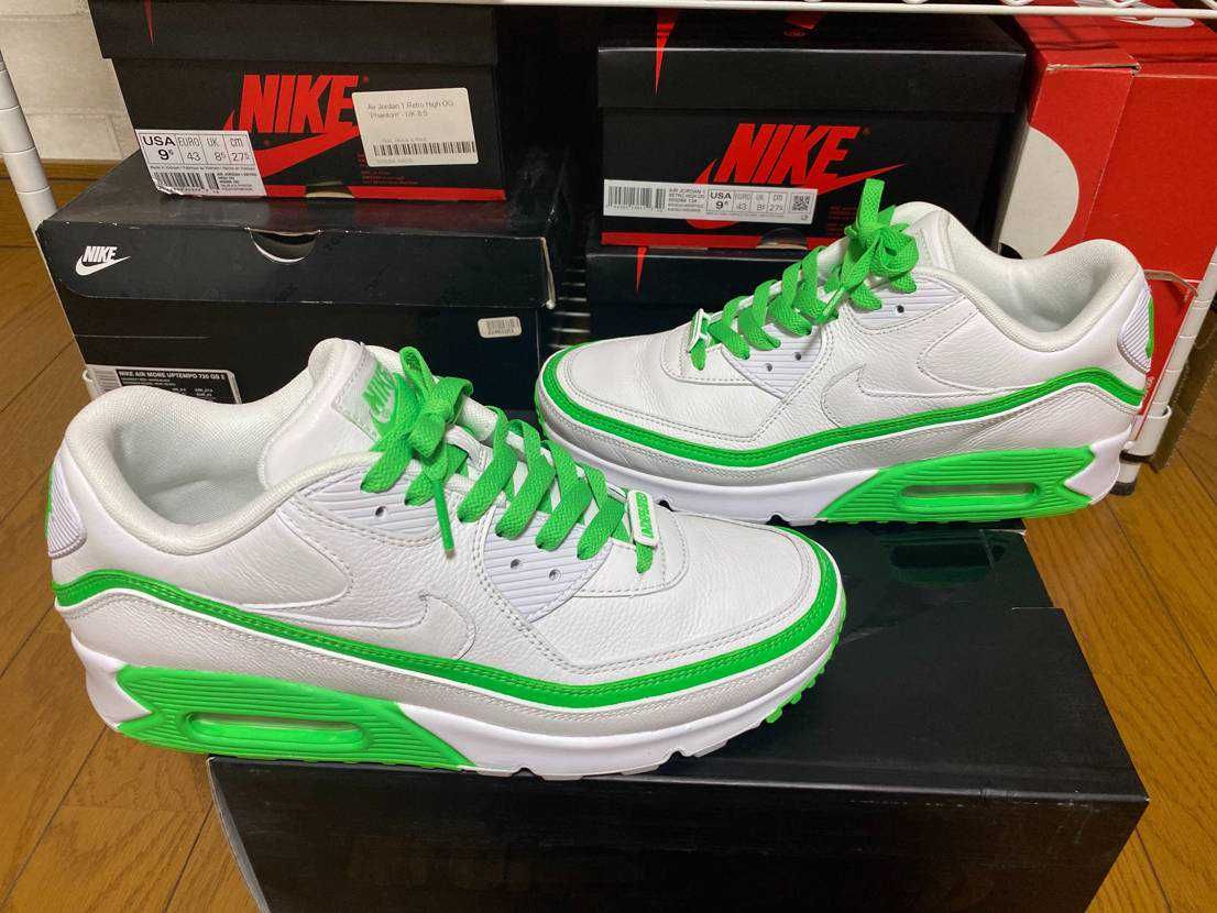 UNDEFEATED × Nike Air Max 90 "White/Green"