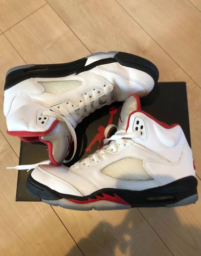 Nike GS Air Jordan 5 Retro "Fire Red" (2020)