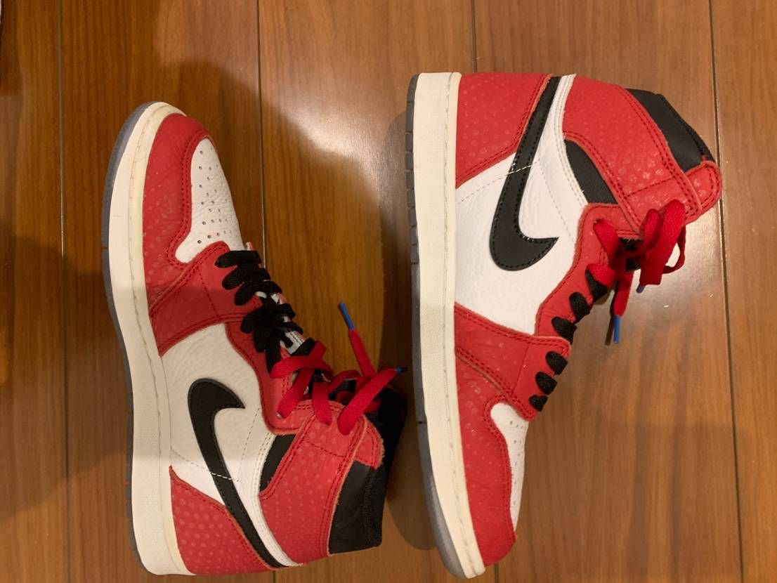 Spiderman × Nike Air Jordan 1 Origin Story "Gym Red/White/Photo Blue/Black"