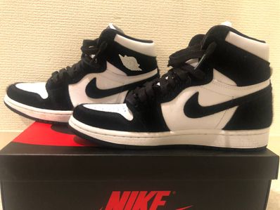 Nike Women's Air Jordan 1 Retro High OG "Black/White"