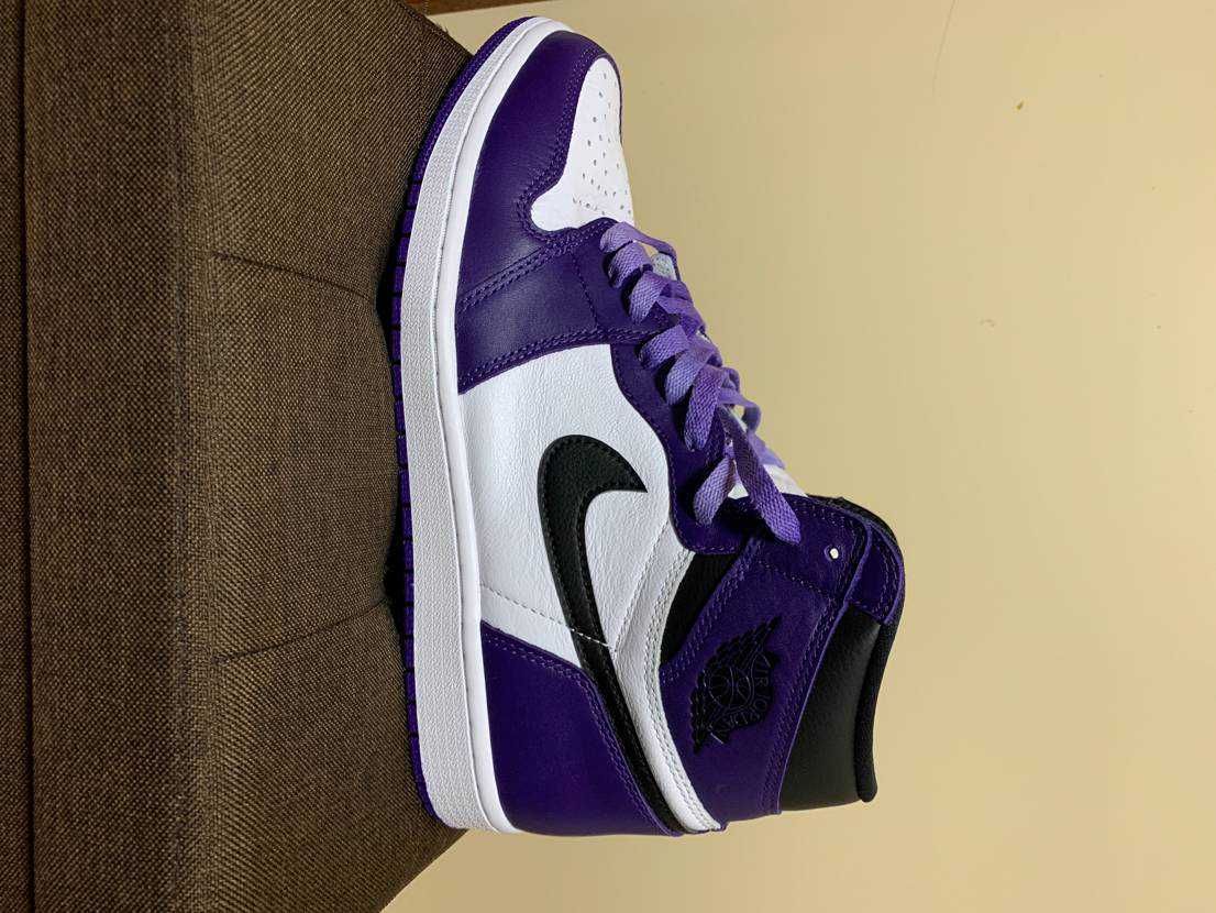 Nike Air Jordan 1 Retro High OG "Court Purple White/Black" (2020)