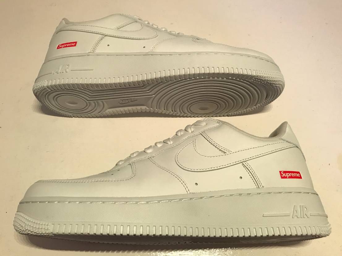 Supreme × Nike Air Force 1 Low "White"