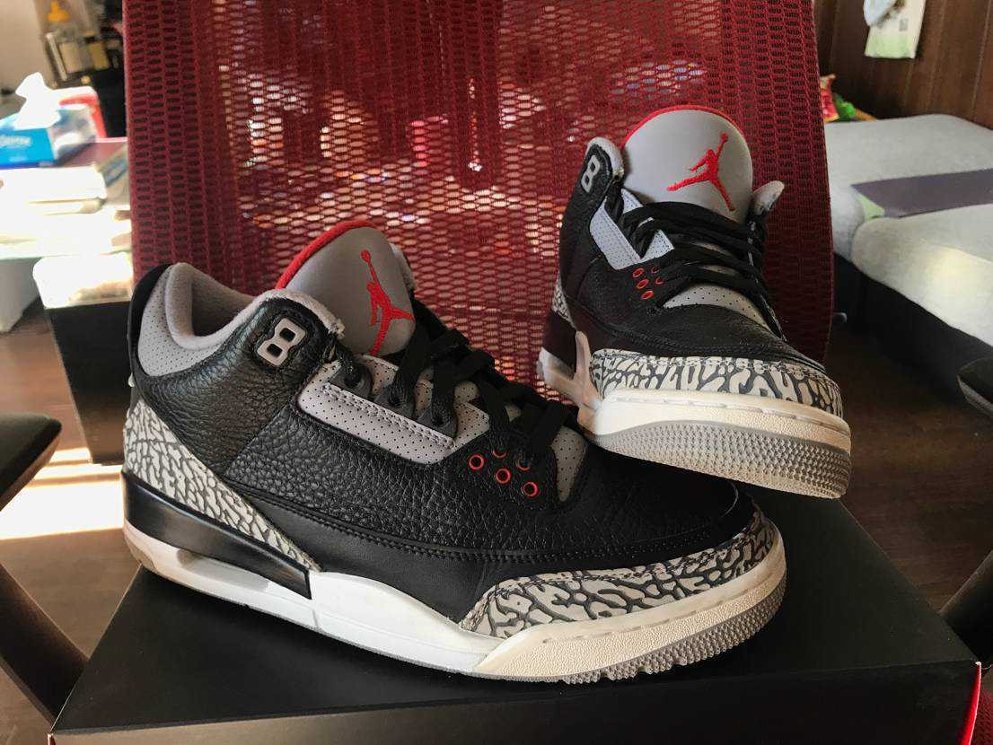 Nike Air Jordan 3 Retro OG "Black Cement" (2018)