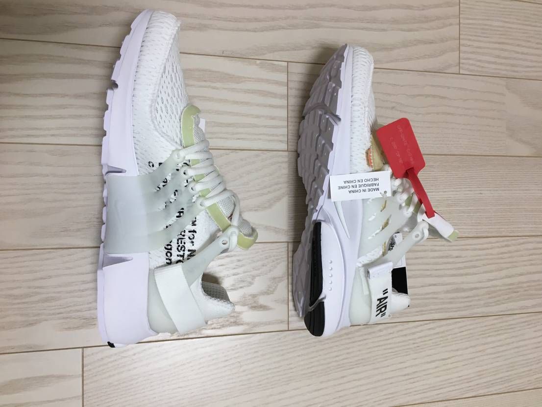 Off-White × Nike Air Presto "White/Black/Cone"