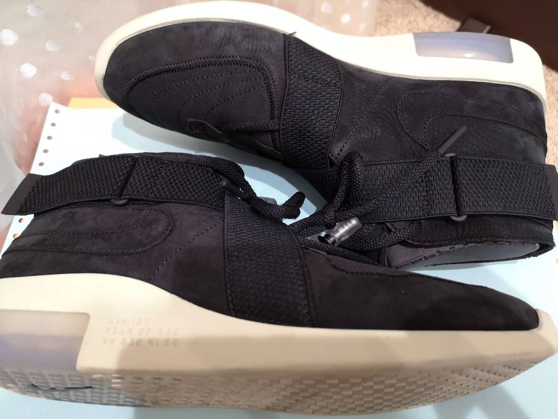 FEAR OF GOD × Nike Air Fear Of God Raid "Black"