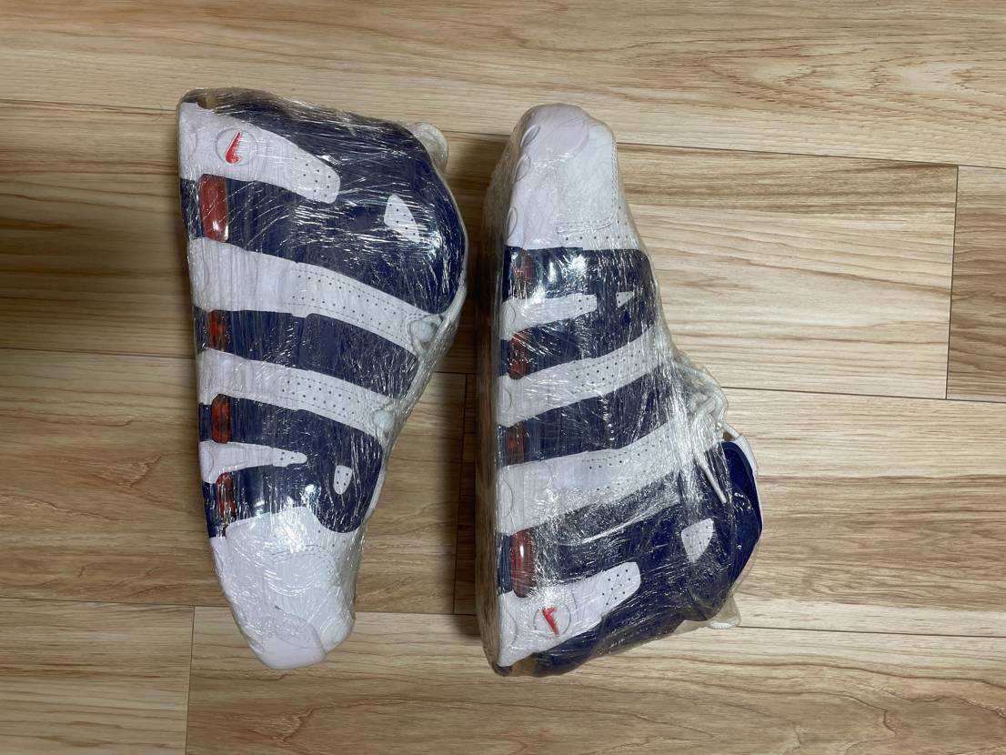 NIKE AIR MORE UPTEMPO 96 "WHITE/DEEP ROYAL BLUE"