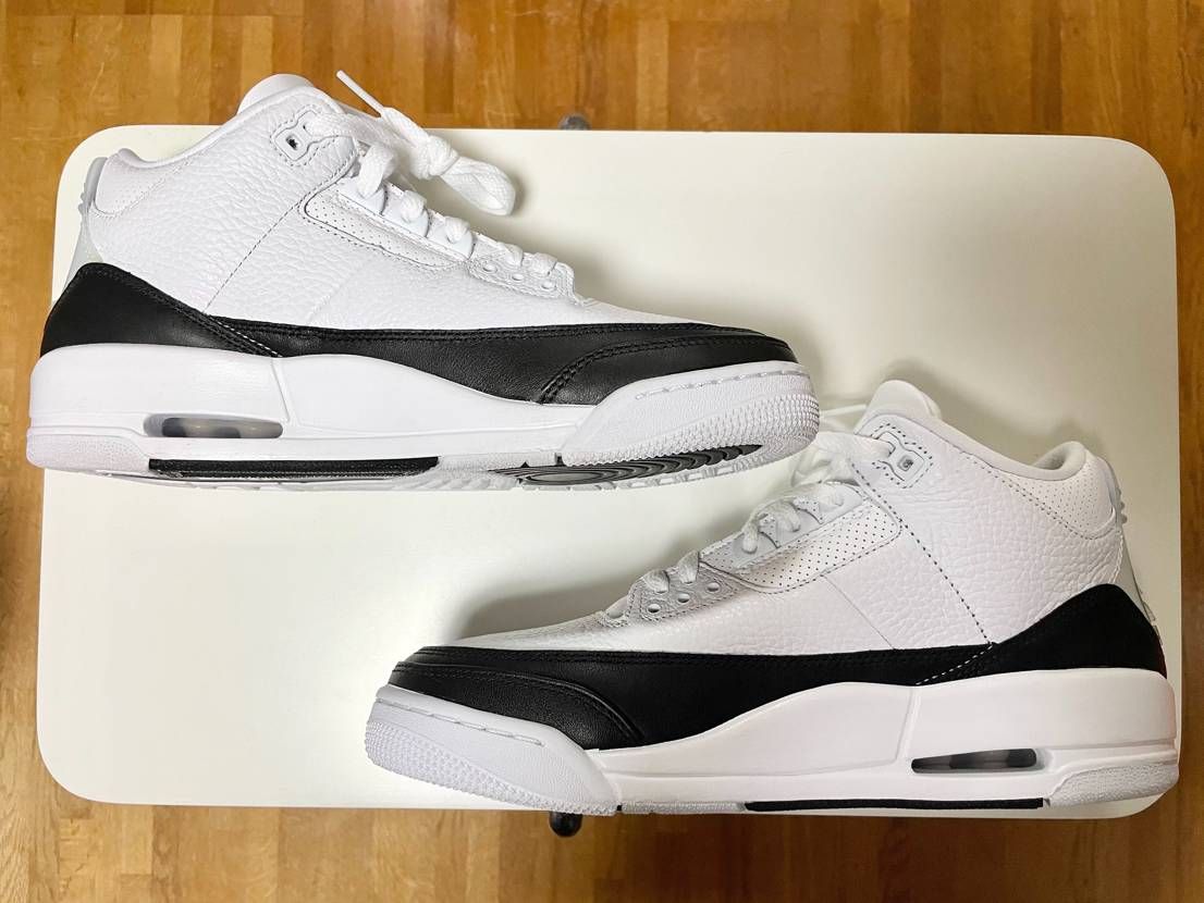Fragment × Nike Air Jordan 3 "White/Black"
