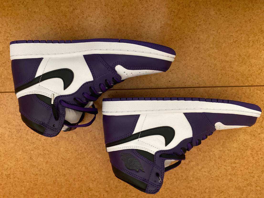 Nike Air Jordan 1 Retro High OG "Court Purple White/Black" (2020)