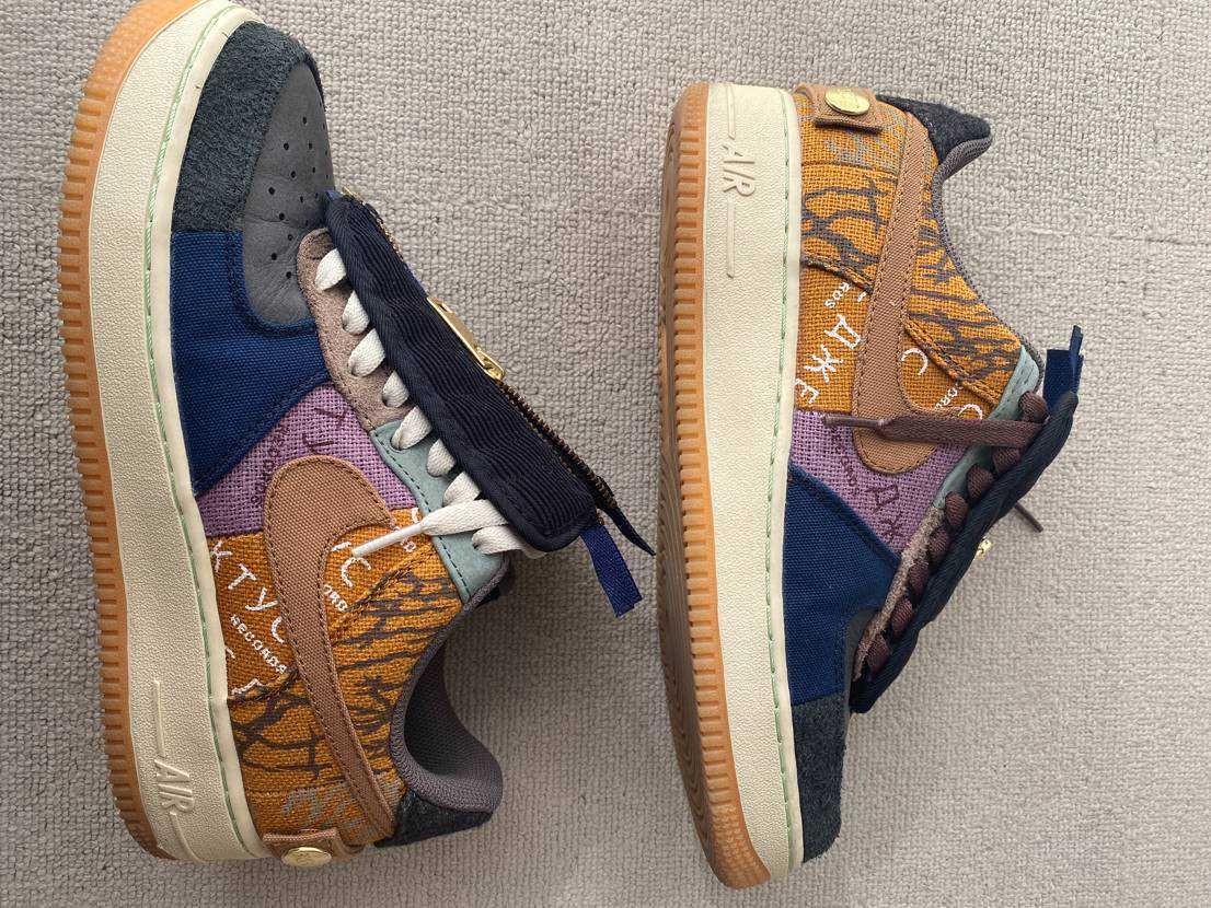 Travis Scott × Nike Air Force 1 Low Cactus Jack "Multi Color"