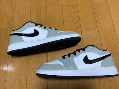 Nike GS Air Jordan 1 Low "Light Smoke Grey"
