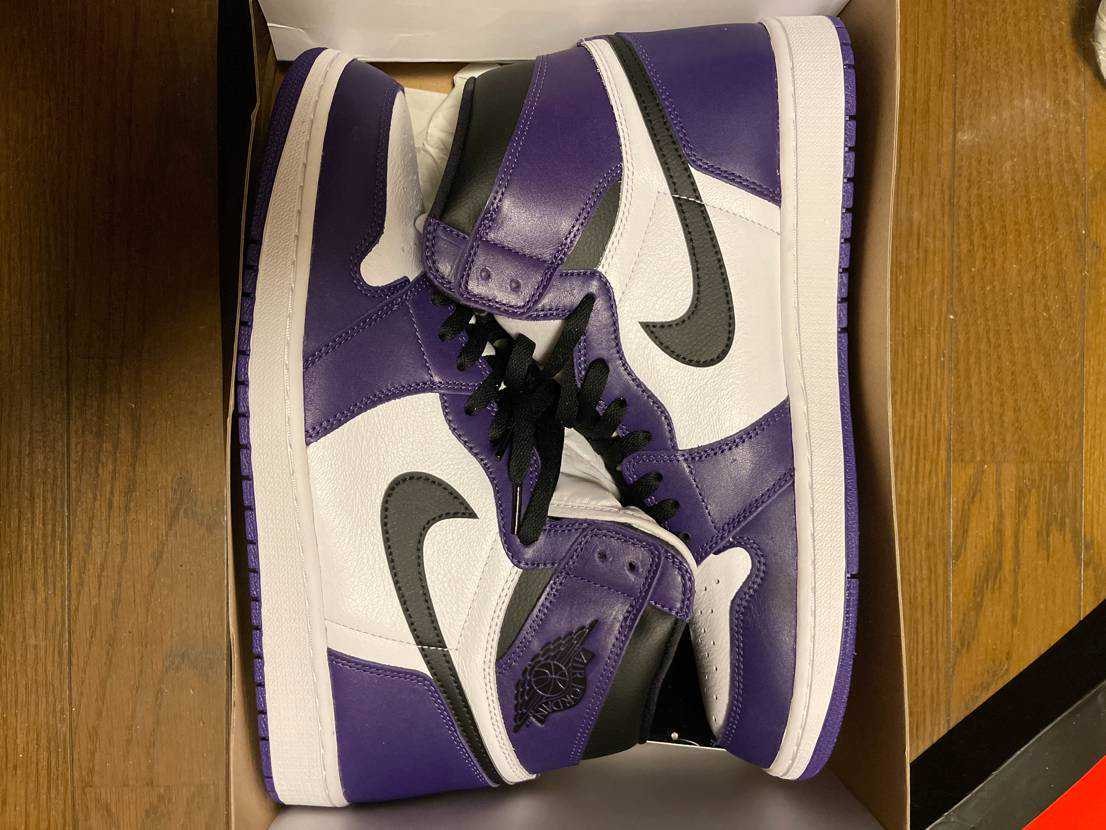 Nike Air Jordan 1 Retro High OG "Court Purple White/Black" (2020)