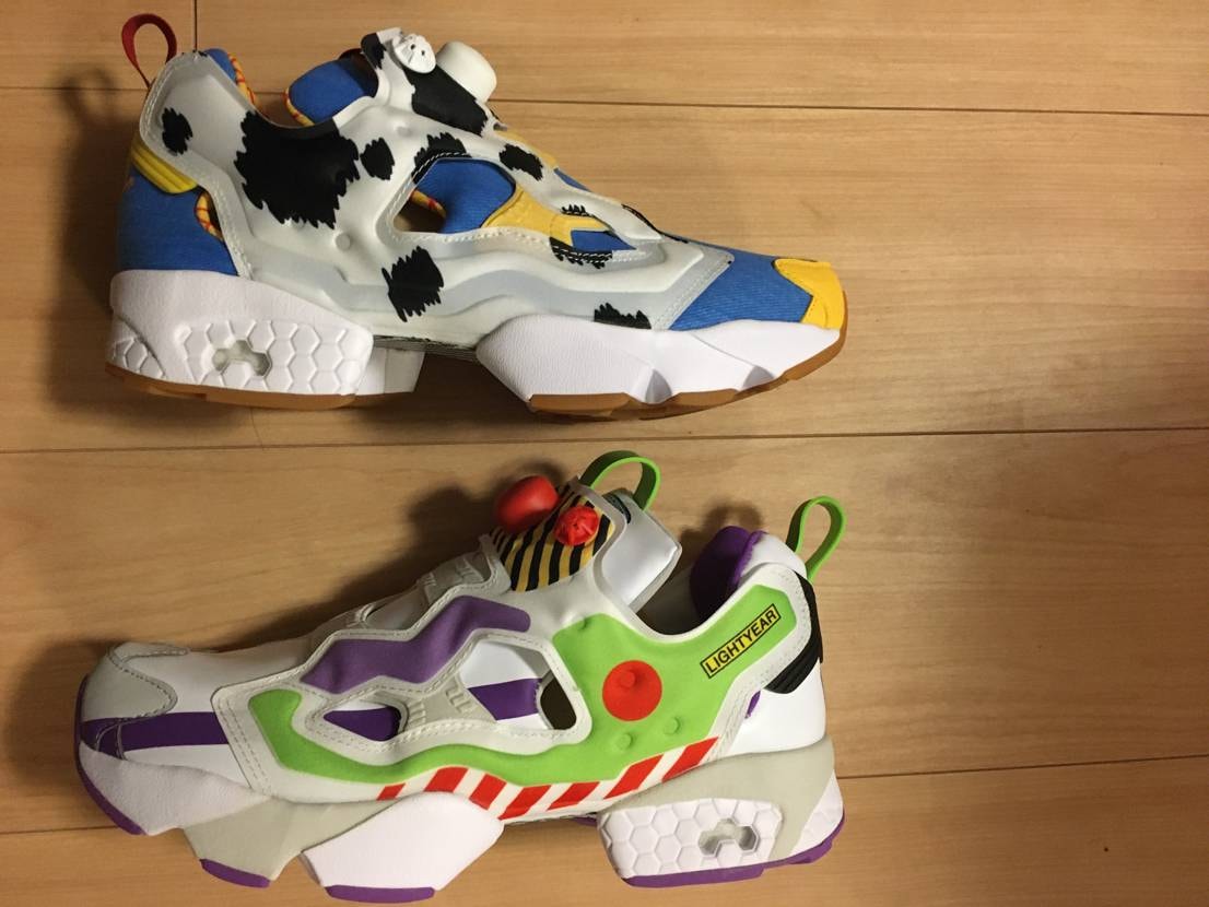TOY STORY × REEBOK × BAIT INSTAPUMP FURY OG "BUZZ and WOODY"